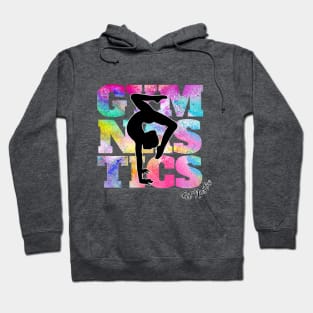 Art Nastix Gymnastics Silhouette Design - 1 Hoodie